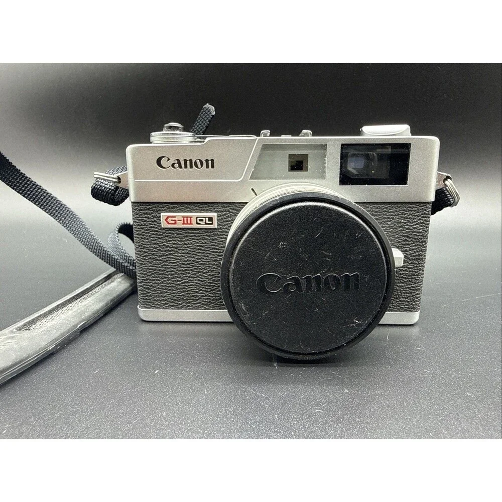 Vtg Canon Canonet QL17 G-lll QL 40mm Film Camera Rangefinder
